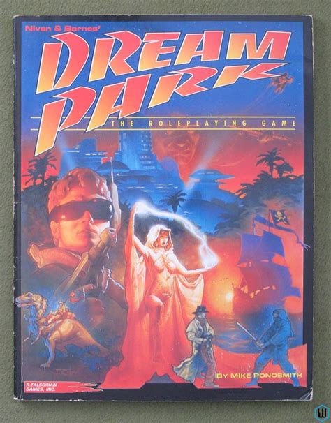 Dream Park Role Playing Game Rpg Paperback W Cards