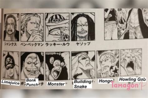 One Piece Nama Dan Kekuatan Semua Kru Bajak Laut Yonkou Shanks