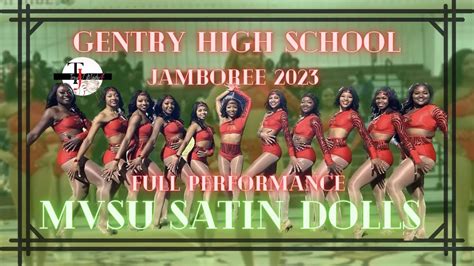 MVSU Satin Dolls 2023 Full Performance Gentry High School Jamboree