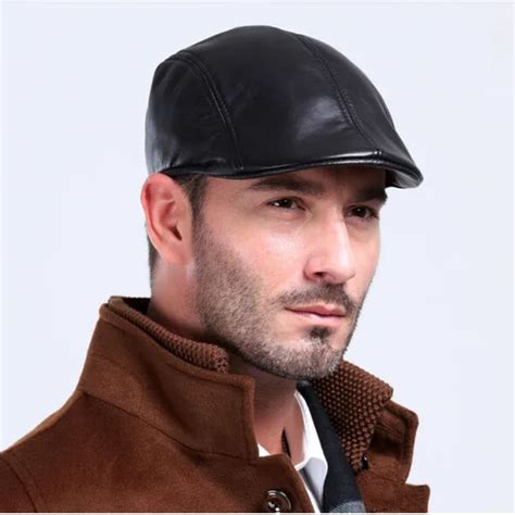 jual topi bareta pria kulit sintetistopi sutradaratopi seniman