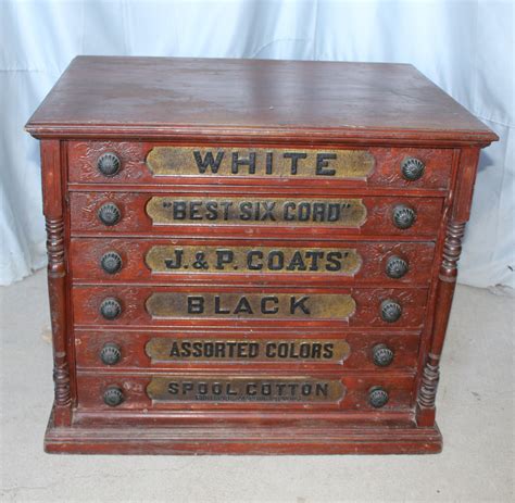 Bargain John S Antiques Antique Country Store Six Drawer Spool