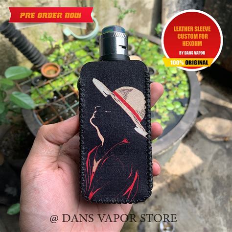 Jual Leather Sleeve Case Custom FullPrint For Mod Hexohm V 3 O Frame