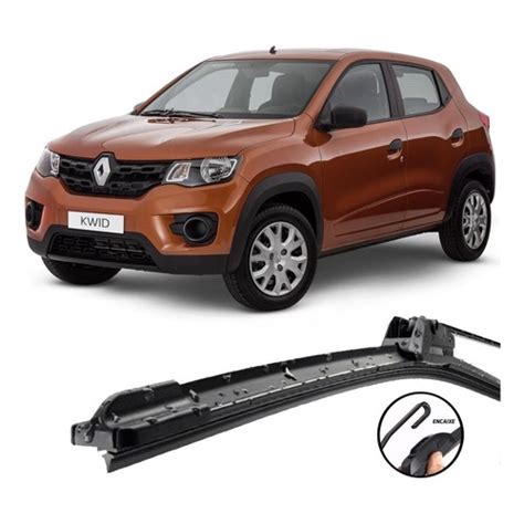 Palheta Limpador Parabrisa Silicone Renault Kwid Shopee Brasil