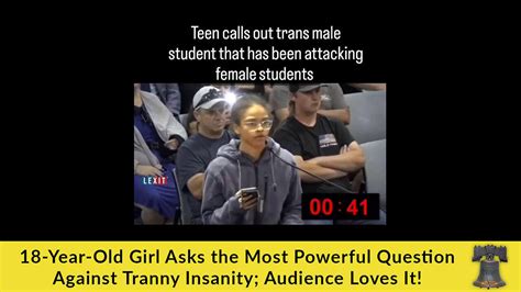 18 Year Old Girl Asks The Most Powerful Question One News Page Video