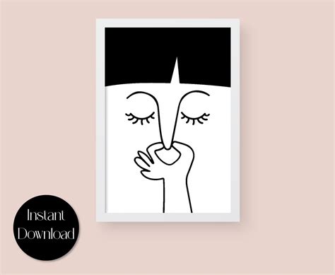 Funny Black and White Wall Art, Humoristic Bathroom Wall Decor, WC Funny Poster, Printable Wall ...