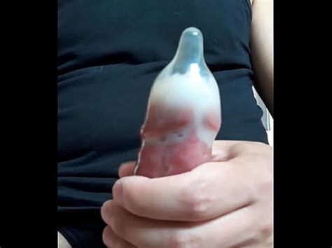 Huge Load In Condom XVIDEOS