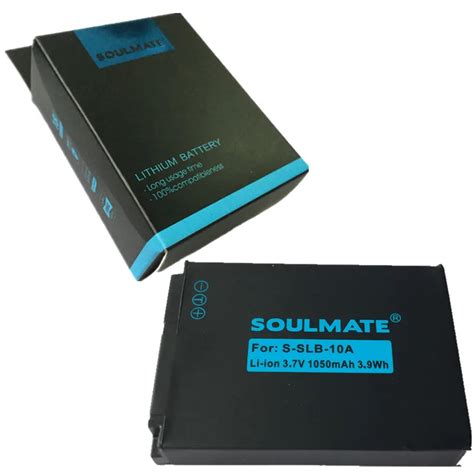 Soulmate Slb A Lithium Batteries Pack Slb A Digital Camera Battery