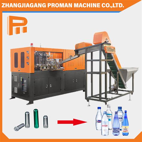 Cavity Cavity Automatic Pet Bottle Blowing Machine Long Heating