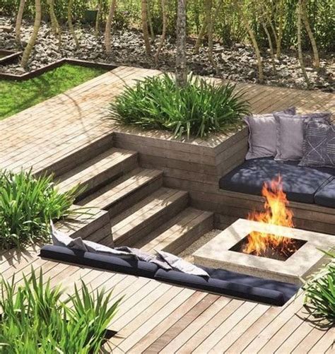 40 Best Sunken Patio Fire Pit Ideas For Your Backyard