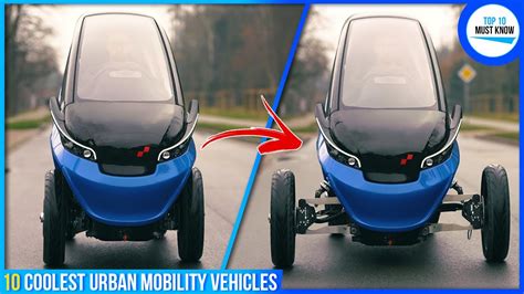 Coolest Urban Mobility Vehicles Youtube