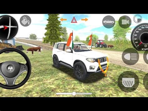 White Scorpio N Wala Game L Off Road Driving Scorpio N L Scorpio N Game