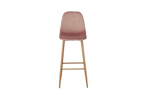 High Quality Restaurant Furniture Metal Commercial High Chair Velvet ...