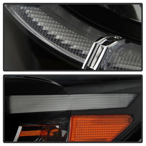 "NEWEST DESIGN LED DRL" 2013-2015 Mazda CX5 CX-5 Black Proejctor Head ...