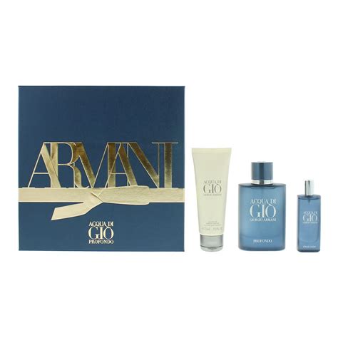 Giorgio Armani Acqua Di Gio Eau De Toilette 100 Ml T Set