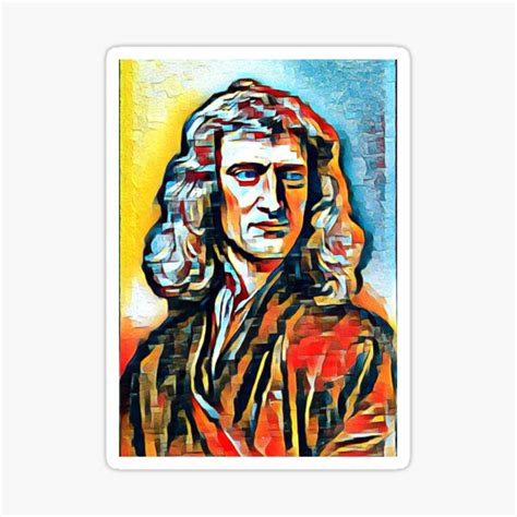 "Isaac Newton Artwork | Isaac Newton Portrait | Isaac Newton Wall Art ...