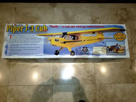 Nib Great Planes J 3 Cub Fabric Covering Rccanada Canada Radio