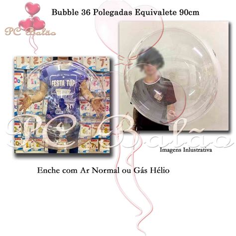 Bal O Bubble Bolha Silicone Polegada Cm Shopee Brasil