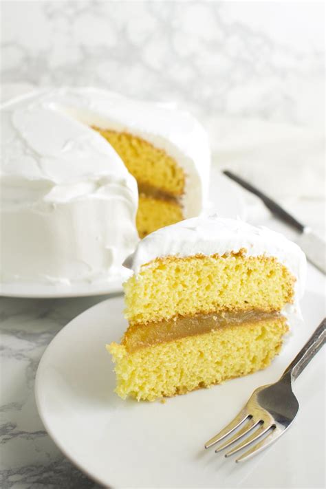 Lemon Curd Cake A Clean Plate