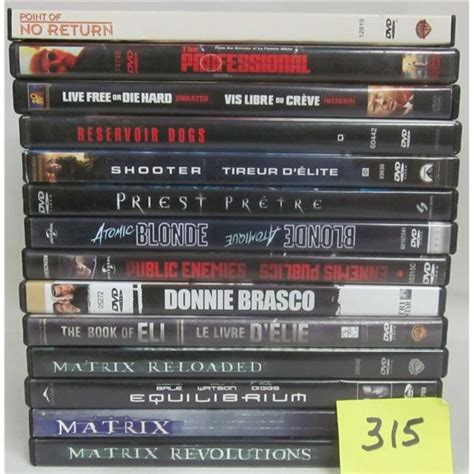 Lot 14 Action Adventure DVD movies - Schmalz Auctions