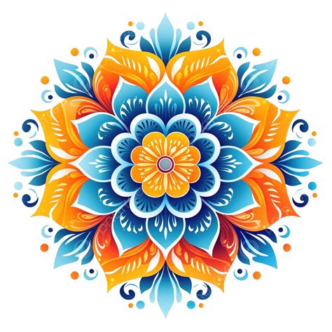 Flower Mandala Pattern Ornament Mandala Flower Floral PNG