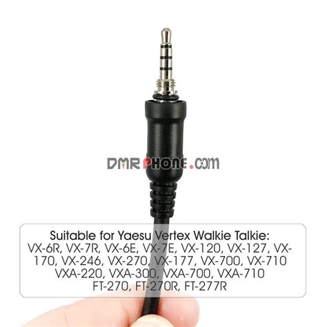 Ptt Hand Microphone For Yaesu Vertex Walkie Talkie Vx R Vx R Ft Ft