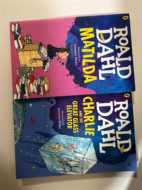 Roald Dahl Matilda Charlie And The Great Glass Elevator Hobbies