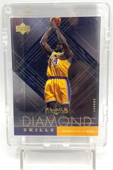 Upper Deck Black Diamond Skills Shaquille O Neal Card Ds