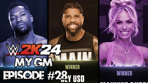 WWE 2K24 MyGM Episode 28 Roster Shakeups YouTube