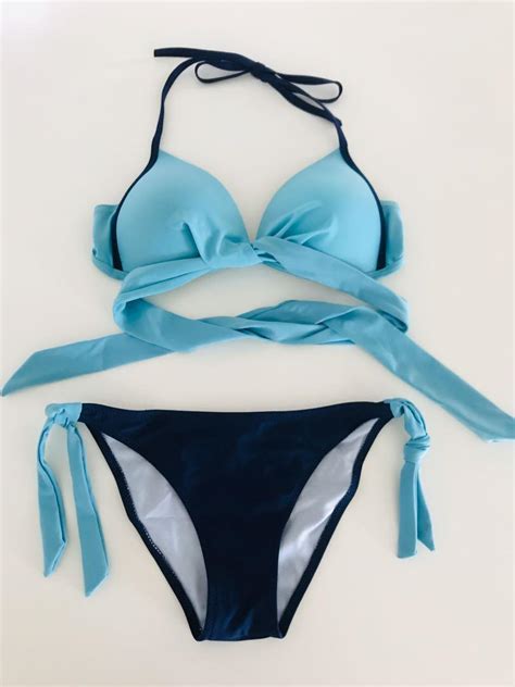 Sexy Cross Tie Bikini Women S Fashion Swimwear Bikinis Swimsuits On Carousell