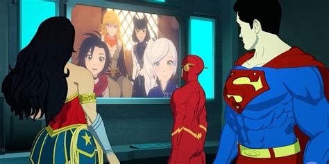 Exclusive Justice League X Rwby Super Heroes And Huntsmen Part Two