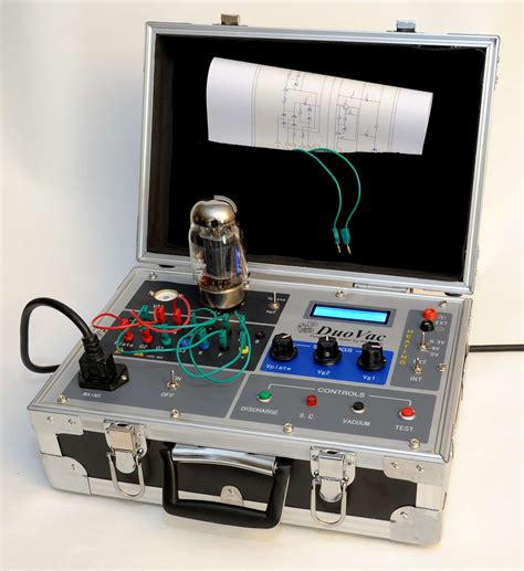 Vacuum Tube Tester Full Kit With Lcd Display Mo0000 Radioelec