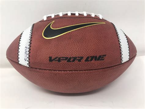 Used Nike Vapor One 2.0 Football, Brown/White, – PremierSports