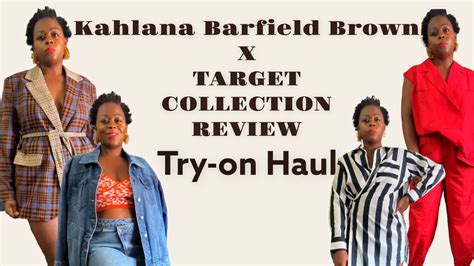 Kahlana Barfield Brown X Target Try On Haul Youtube