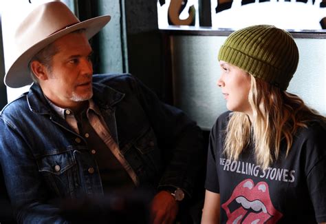 Justified City Primeval S Timothy Olyphant On Acting With Daughter Vivian