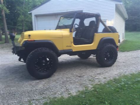 Jeep Wrangler 1991 Yj For Sale Jeep Wrangler 1991 For Sale In Hiram