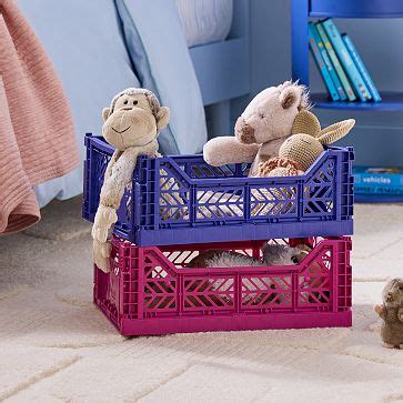 Folding Storage Crate | West Elm