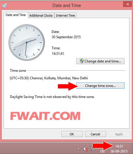 How To Change Time Zone In Windows 8 Collection Of Helpful Guides