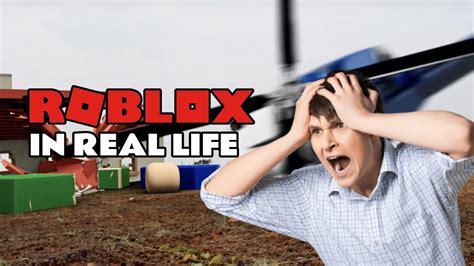 Roblox In Real Life Youtube