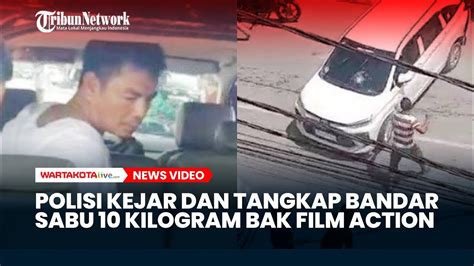 Polisi Kejar Dan Tangkap Bandar Narkoba Bak Film Action Berhasil