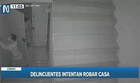 Comas Delincuentes Intentaron Ingresar A Casa Para Robar Canal N