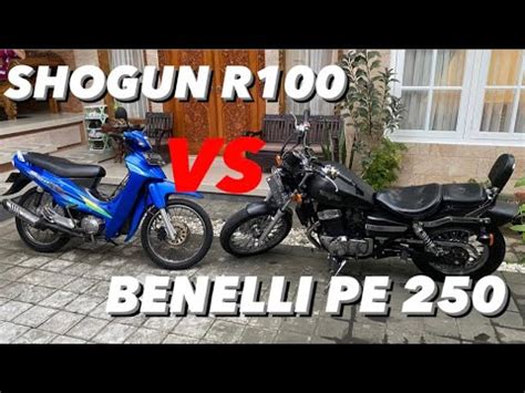 TANDING SUARA KNALPOT BENELLI PATAGONIAN EAGLE 250 VS SHORGUN R110