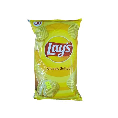 Lays Classic Salted Potato Chips G Lazada Singapore