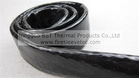 Heat Resistant Silicone Coated Fiberglass Sleeving Heat Insulation