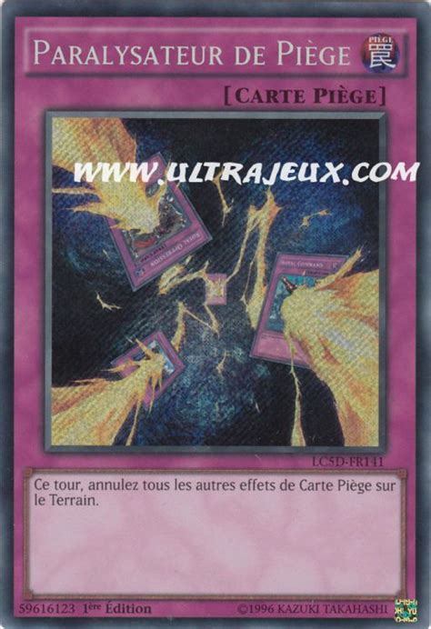 Paralysateur De Piège Lc5d Fr141 [carte Yu Gi Oh Cartes à L Unité Français] Ultrajeux