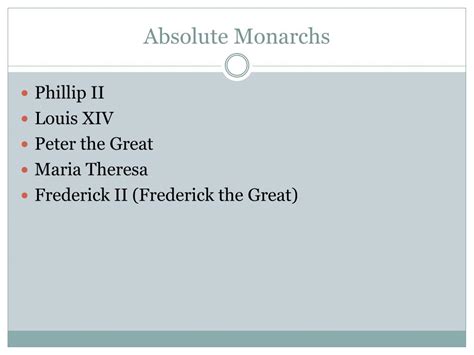 PPT - Absolute Monarchies PowerPoint Presentation, free download - ID ...