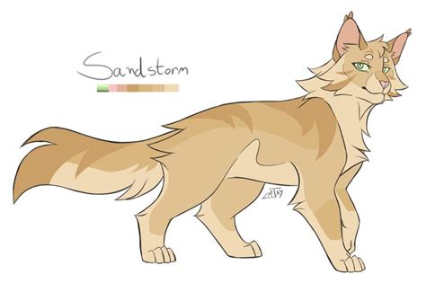 Designing Wc Sandstorm Dustpelt Original M Jay Warriors Art