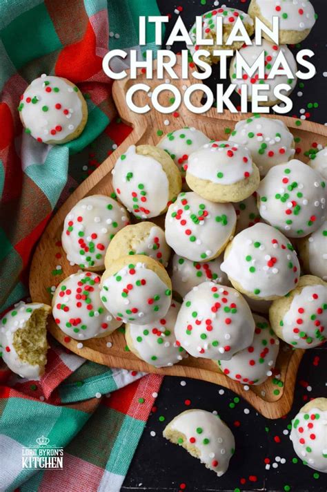 Italian Christmas Cookies Lord Byrons Kitchen