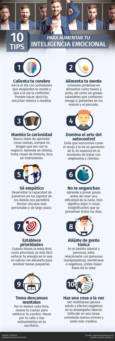 10 Consejos Para Aumentar Tu Inteligencia Emocional Infografia Images