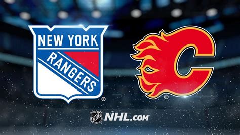 New York Rangers Vs Calgary Flames Game Pick Prediction