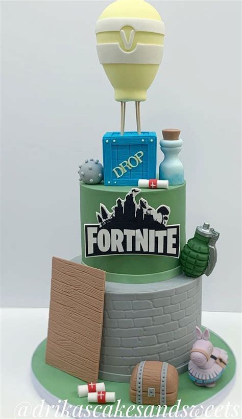 Fortnite Cake Ideas To Inspire You V Bucks Hot Air Balloon Cake2024